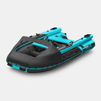 Черно-бирюзовый