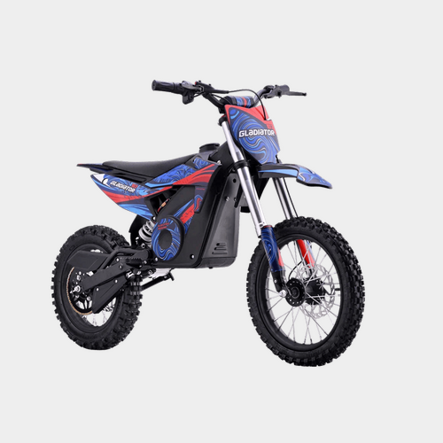 Питбайк электрический Gladiator E7 blue (48V2000W, 14/12)
