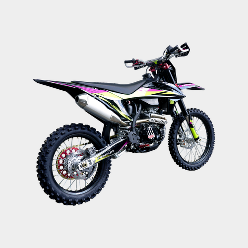 Эндуро / кроссовый мотоцикл BSE T8 Neon Storm (Sport)