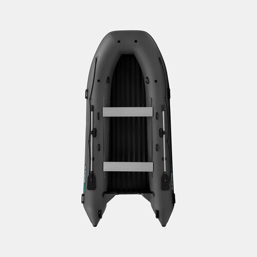 Надувная лодка GLADIATOR E420PRO темносерый