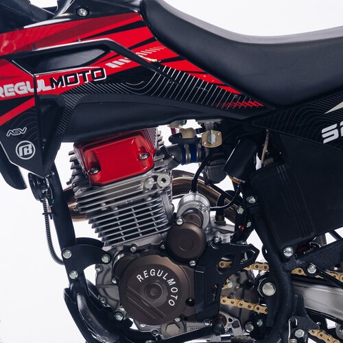 Мотоцикл Regulmoto Sport-003 PR PRO 4 valves 6 Gear (черный/красный, 300302-2)