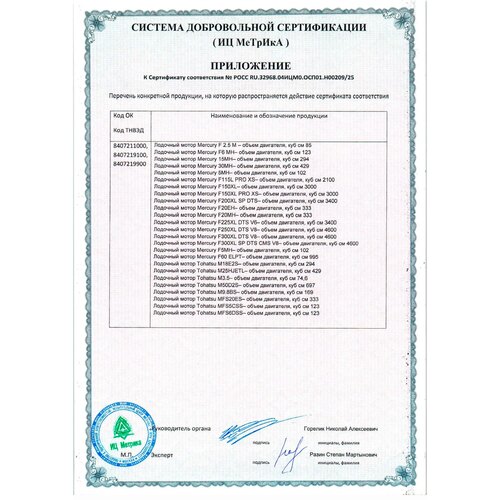 Лодочный мотор Tohatsu M18E2S