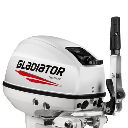 Лодочный мотор GLADIATOR G9.9FHS_NEW WHITE